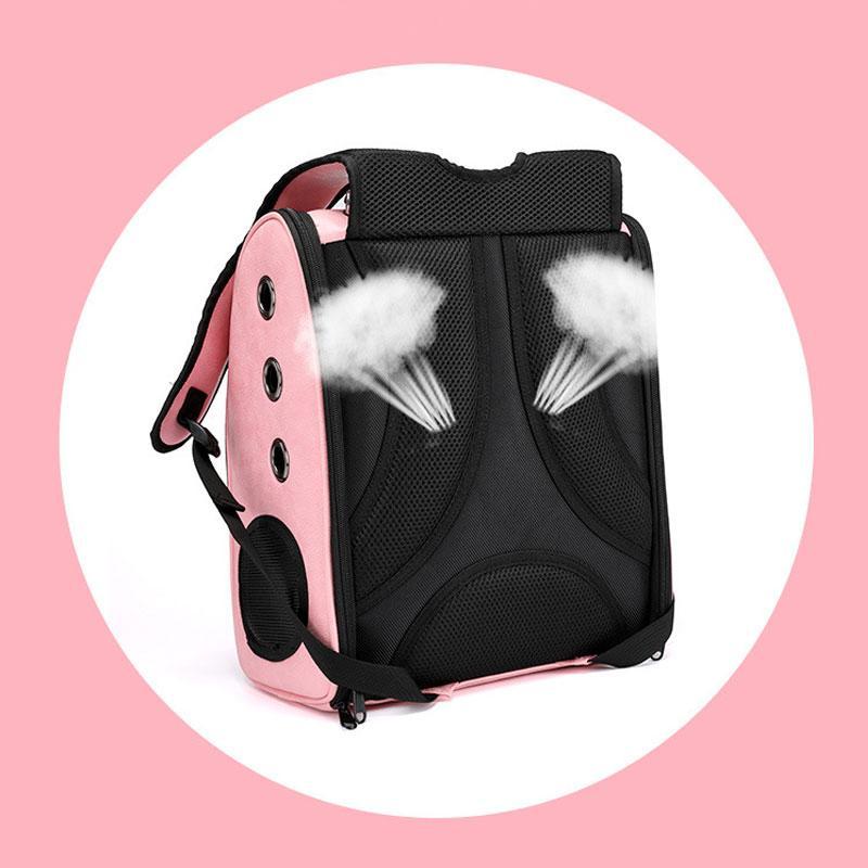 Breathable Bubble Window Capsule Pet Carrier Backpack for Cat/Dog/Puppy
