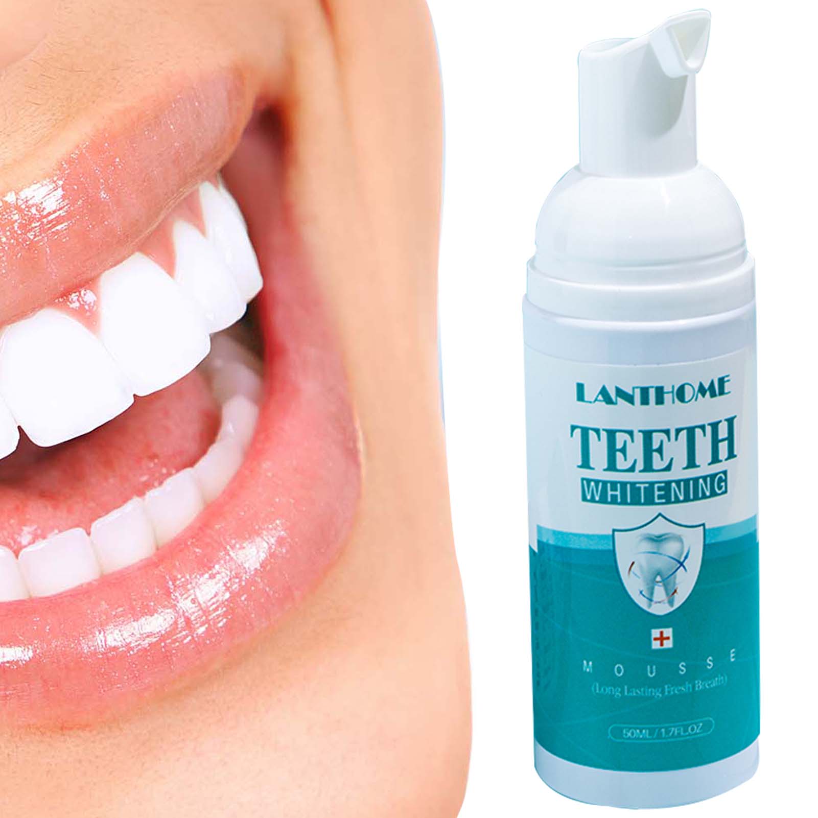 🎄Early Christmas Sale 48% OFF-Teeth Whitening Mousse 🔥🌈BUY 2 & FREE SHIPPING