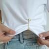 🔥Last Day Promotion 70% OFF🔥4Pcs T-shirt Shortening Clothes with Adjustable Buckle⚡BUY 5 GET 3 FREE