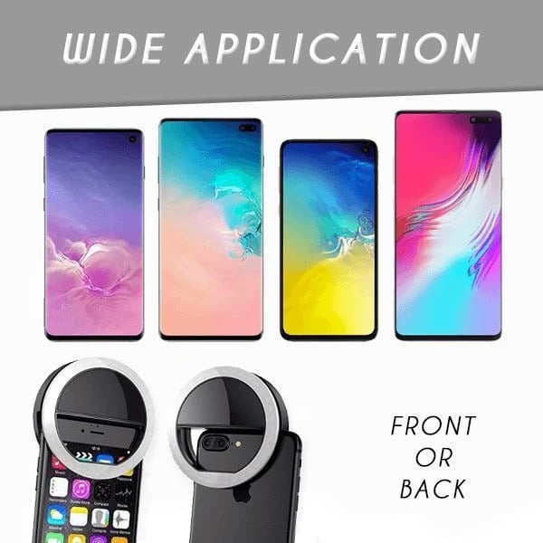 Summer Hot Sale 50% OFF - One-Clip Portable Selfie Ring(Buy 3 Free Get 1 Free&Free Shipping）