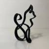 Cat Minimalistic Sculpture