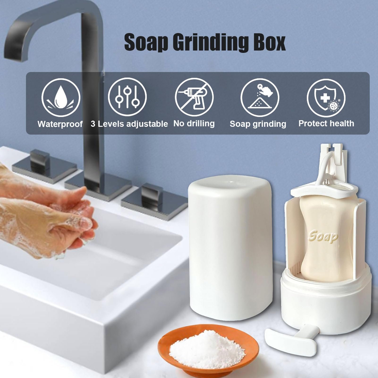 🔥HOT SALE NOW 🎁 Soap Grinder Box