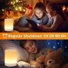 Touch Bedside Table Lamp,13 RGB Colors & 5 Brightness, USB Rechargeable Desk Lamp, Remote Control Dimmable Night Light with RGB Color Changing,Portable Lamp for Baby, Bedroom, Living Room