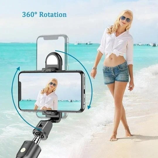 (🔥LAST DAY PROMOTION - SAVE 50% OFF) 2022 New 6 In 1 Wireless Bluetooth Selfie Stick-BUY 2 Free Shipping