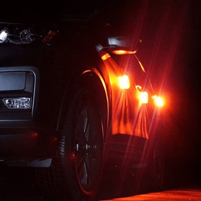 Led Road Flares Flashing Warning Light