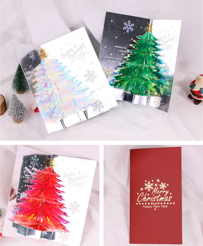 🎅Hot Sale 49% OFF -✨️ 3D Christmas Handmade Cards，BUY 5 GET 3 FREE