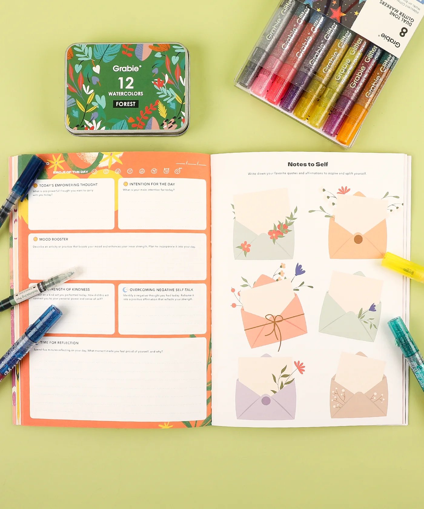 🔥LAST DAY 50% OFF🎨Grabie Quarterly Art Therapy Club Box🎁Buy 2 Free Shipping