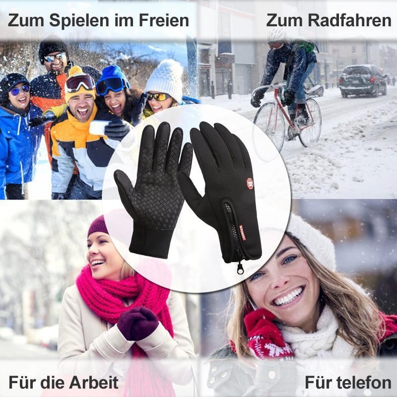 🎄2023-Christmas Hot Sale🎁Premium Warm Windproof Waterproof Touch Screen Gloves Unisex-🎁BUY 3 three and Get 10% OFF