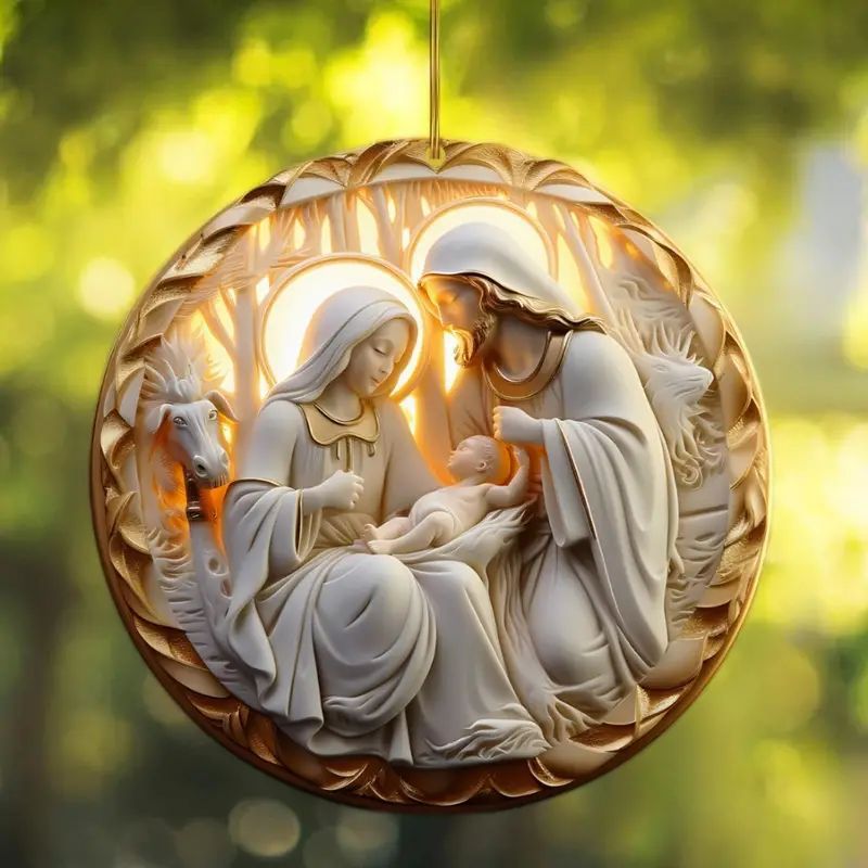 (🌲Early Christmas Sale- 50% OFF) Nativity Christmas ornament