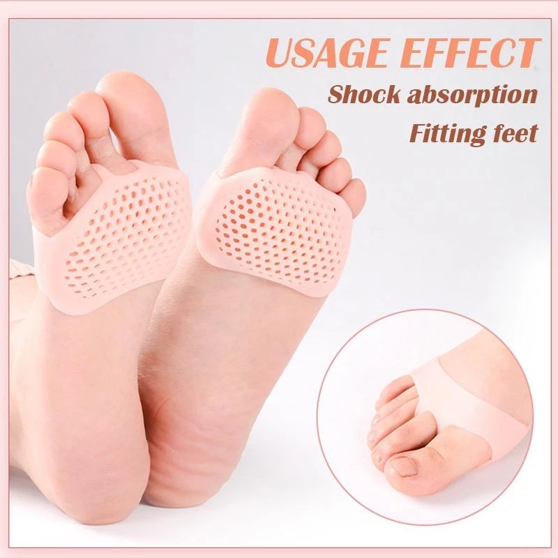 2020 HOT SUMMER SALE-Soft Silicone Gel Honeycomb Reusable Forefoot Pad