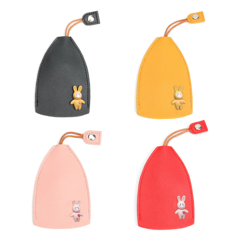 (🌲Early Christmas Sale- SAVE 48% OFF)Leather Car Key Case Cover--buy 5 get 3 free & free shipping（8pcs）