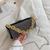 Women's shoulder bag full of diamonds, fashionable and versatile, bright diamond cylindrical bag