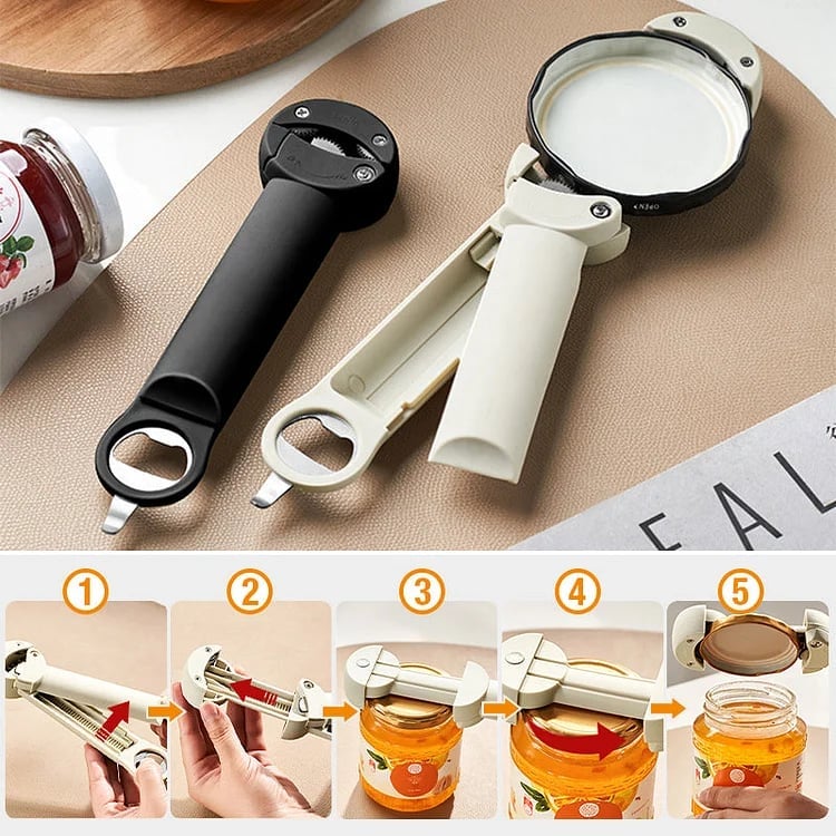 🔥(Last Day Promotion - 50% OFF) Multifunctional Retractable Bottle Opener