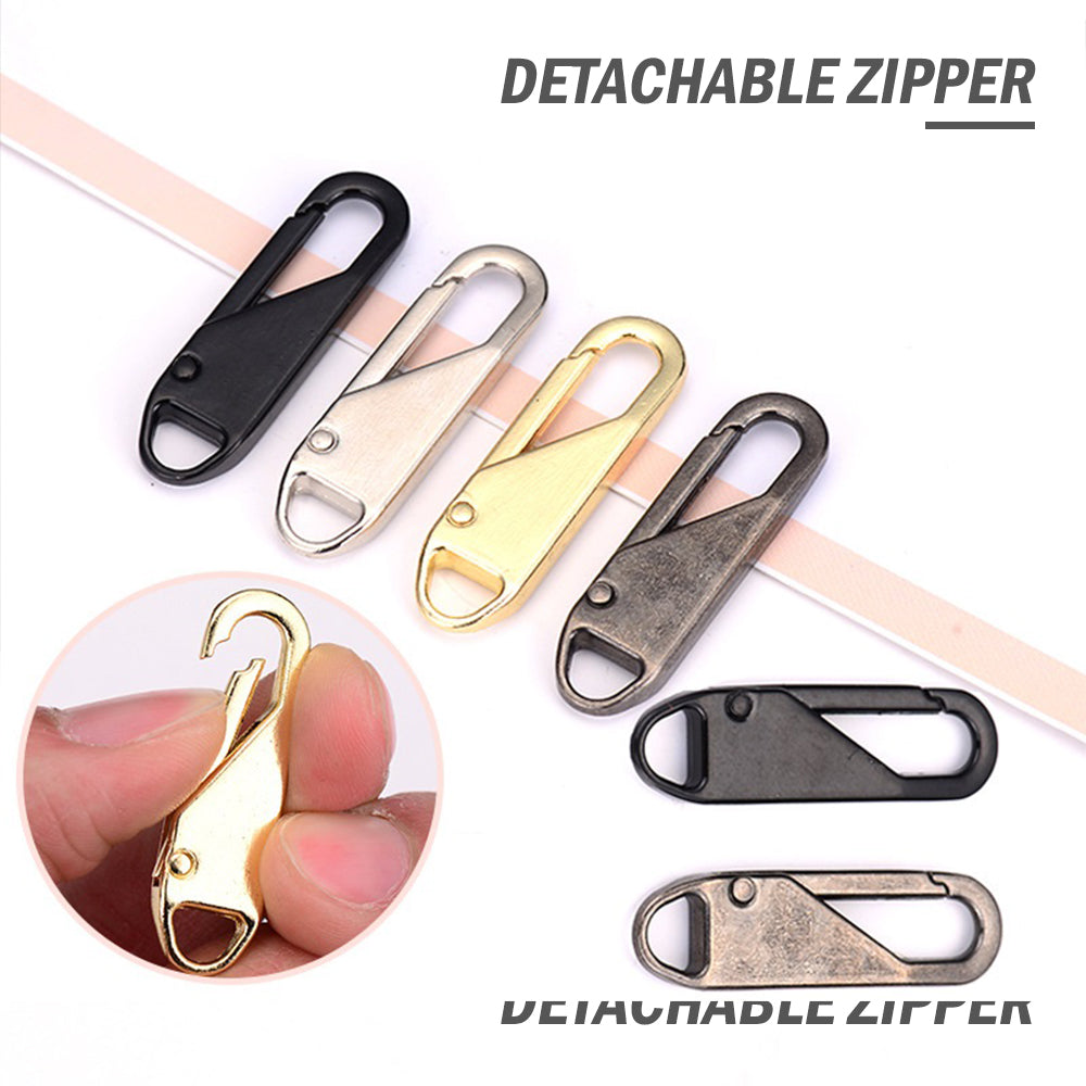 (🎅Hot Sale - SAVE 49% OFF) Zipper Pull Replacements Repair Set 6 pcs(BUY 2 GET 1 FREE NOW)