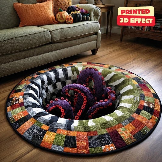 👻Spooky Décor Deals🎃3D Printed Halloween Spooky Rug