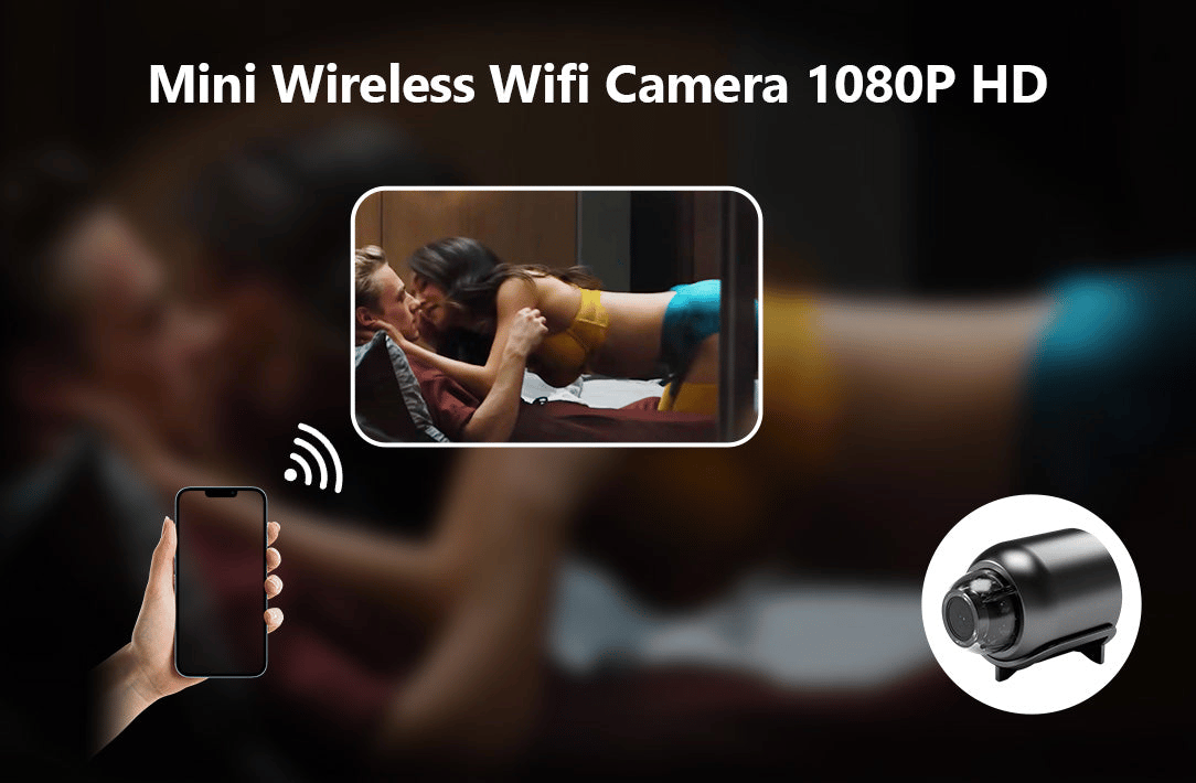 🔥Last Day Promotion 48% OFF-🎁-📸Mini Wireless Wifi Camera 1080P HD