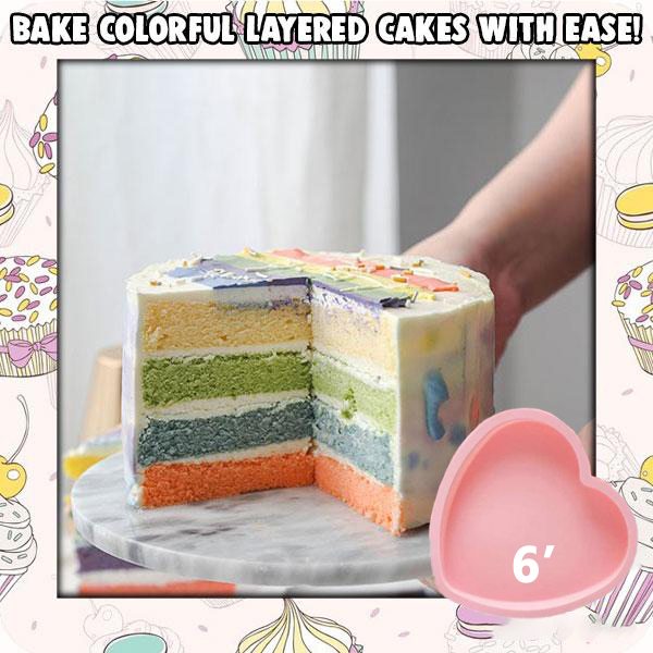 (New Year Sale- Save 50% OFF) BakePRO Layered Cake Mould- Buy 4 Free Shipping