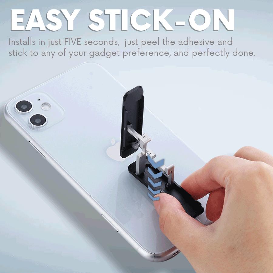 Ultra Thin Stick-On Adjustable Phone Stand(Buy 3 get Free shipping)