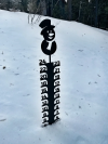 🎄Christmas Sale 70% ❄️Off-Iron Art Snow Gauge