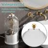 🪥 Dustproof Rotating Toothbrush & Makeup Brush Holder