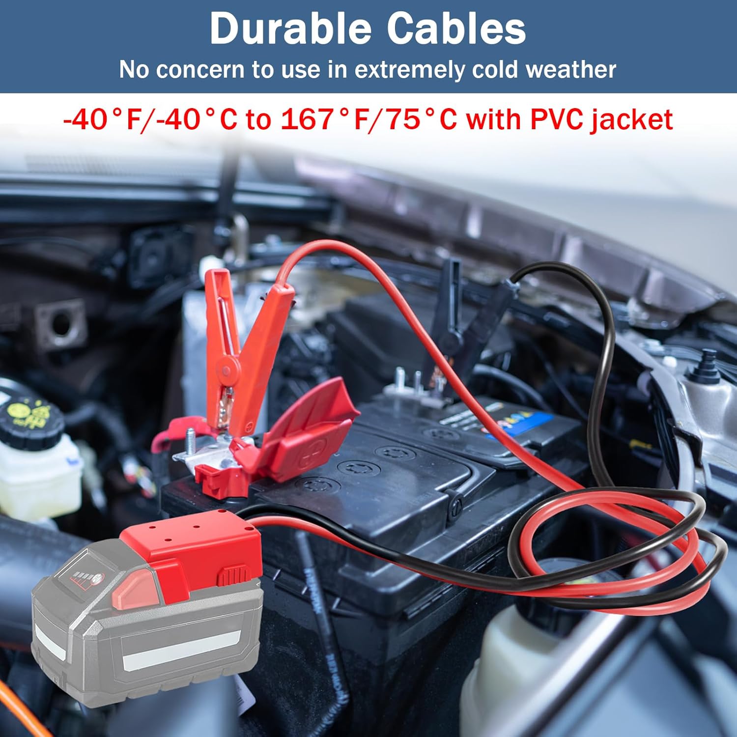 🎁TikTok Last Day Sale - 70% OFF🔥Car Battery Jump Starter Cable