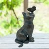 🎄🎄Early Christmas Sale 48% OFF - Curious Cat with Butterfly Figurine（BUY 2 FREE SHIPPING）