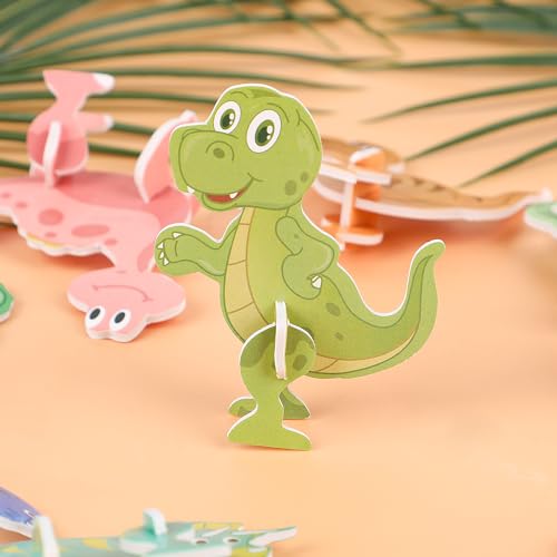 🦖Educational 3D Cartoon Puzzle