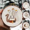 Nativity Scene Embroidery Kit