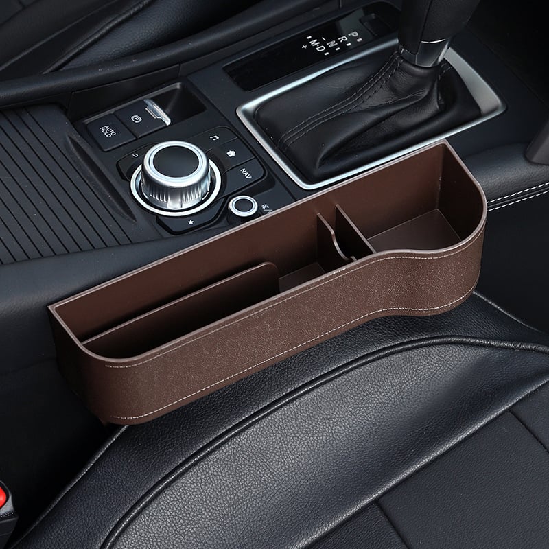 (🔥TikTok Summer SALE) -Leather Multifunctional Car Seat Organizer