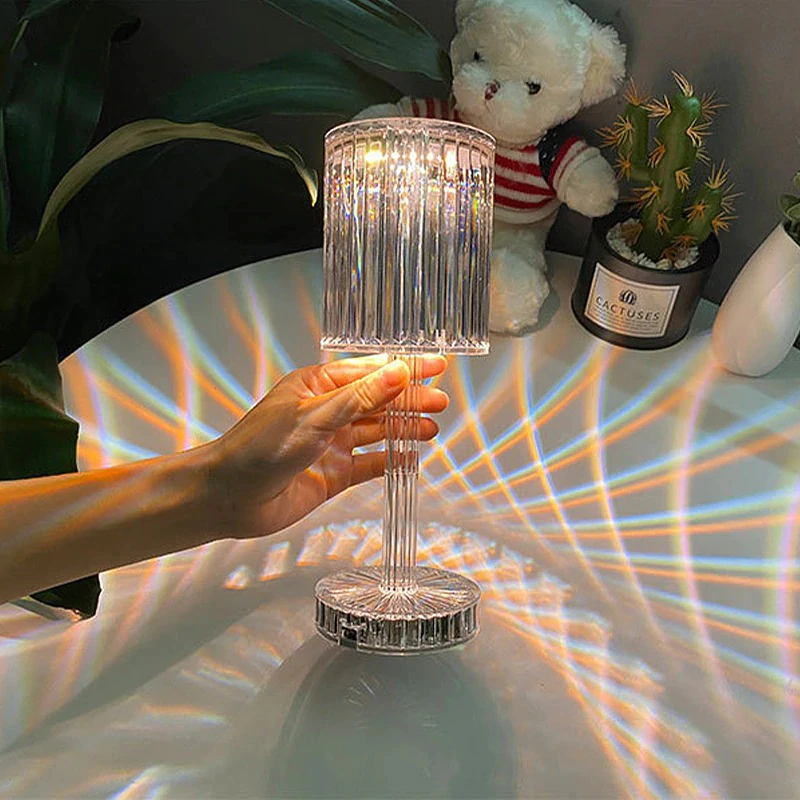 (🔥Hot Sale NOW- SAVE 48% OFF)Touching Control Gatsby Crystal Lamp(BUY 2 GET FREE SHIPPING)