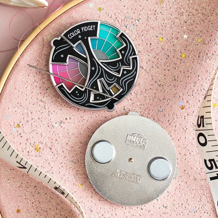 🔥Last Day: BUY 3 GET 1 FREE -🌈Color Fidget Enamel Pin(✨A Wheel Of Twenty Hues)