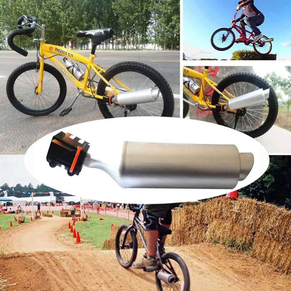 💥Motorcycle Sound, 🚲️Turbo-charged Bicycle Exhaust System - BUY 2 FREE SHIPPING