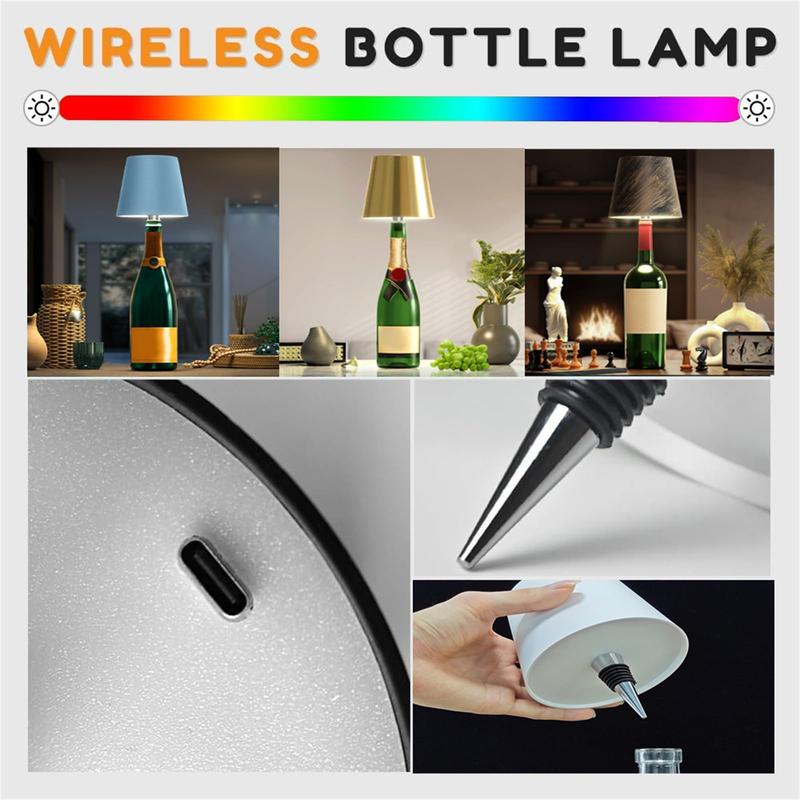 LAST DAY- 49% OFF🔥Wireless Bottle Lamp