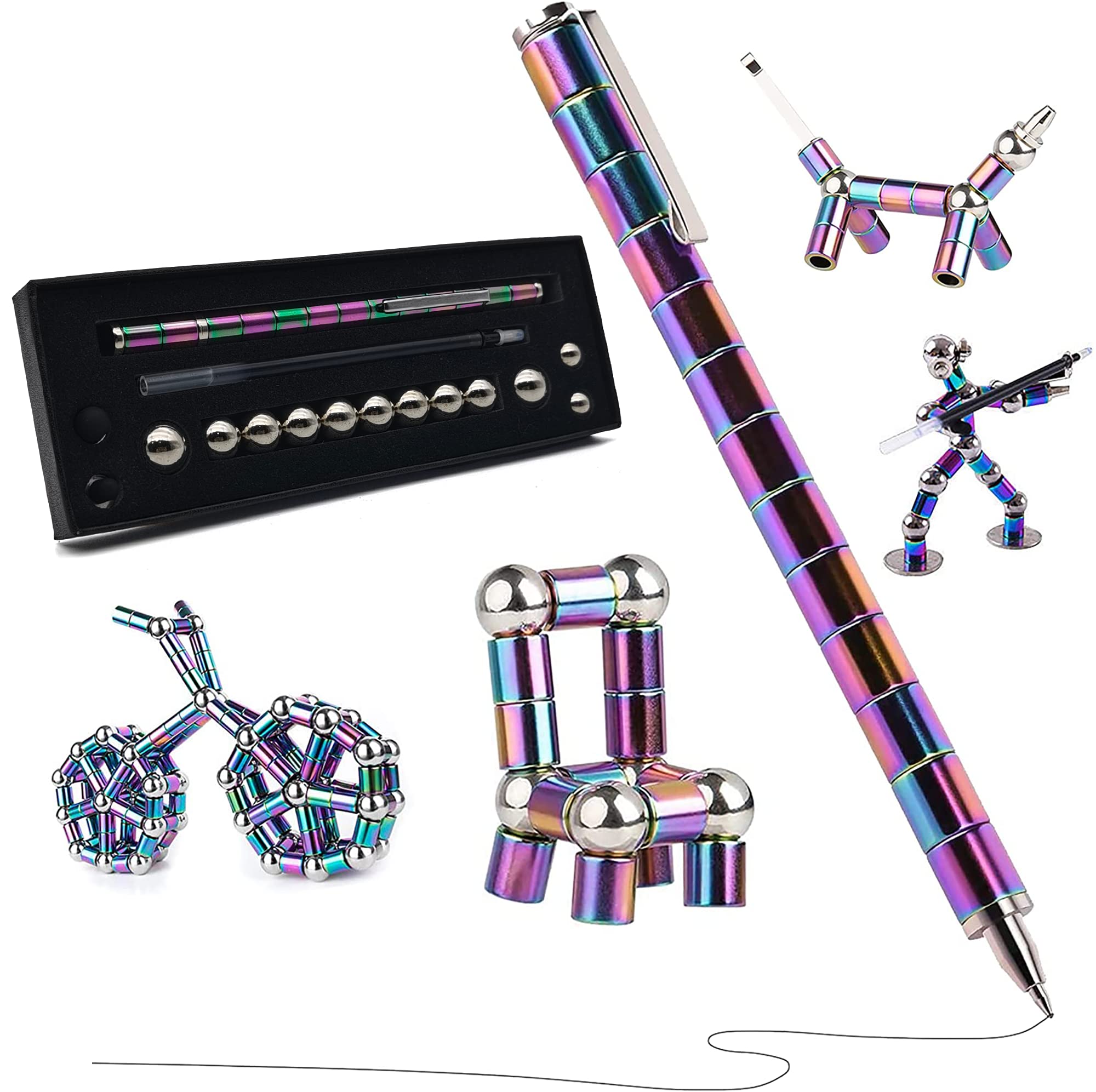 (🔥Last Day Promotion- SAVE 48% OFF)Versatile Magnetic Pen Set-Buy 2 Free Shipping
