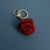 Handmade Crochet Sunflower Keychain