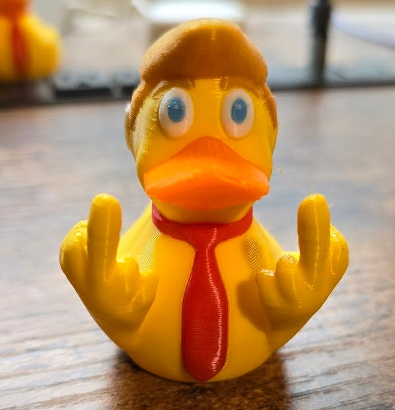 💦Summer Sale 50% OFF🤣Double Middle Finger Duck with Ear BandAid-Buy 2 Free Shipping