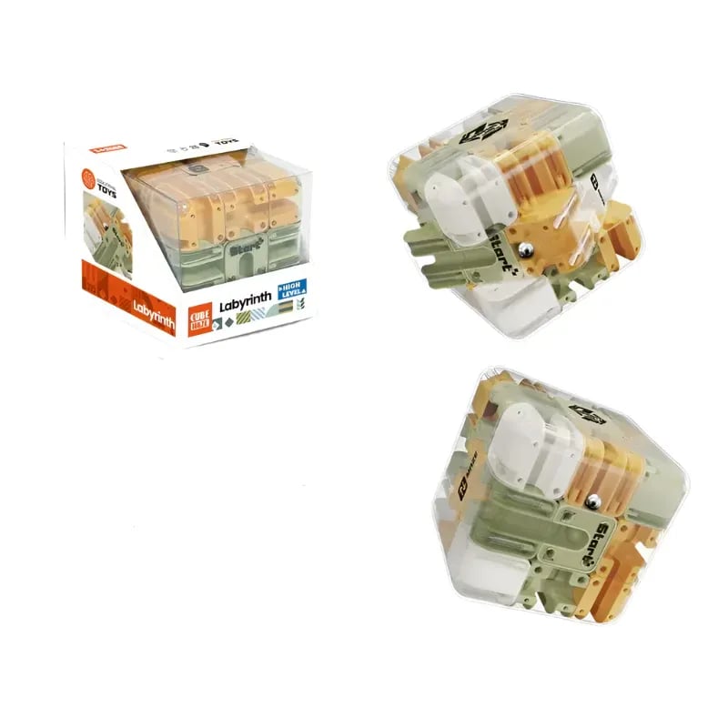 🎁TikTok Last Day Sale - 70% OFF💥Large Labyrinth 3D Puzzle Maze Cube - Engaging Brain Teaser Toy
