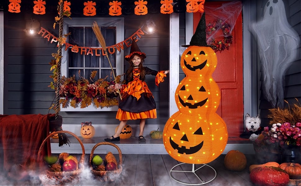 🔥Last Day Promotion 70% OFF🎃Halloween Collapsible Pumpkin Decorations
