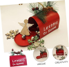 Christmas tree mailbox decoration