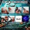 Last Day Promotion 70% OFF - 🔥3D Bat Design LED Decoration⚡Buy 2 Get 1 Free(3 Pcs)
