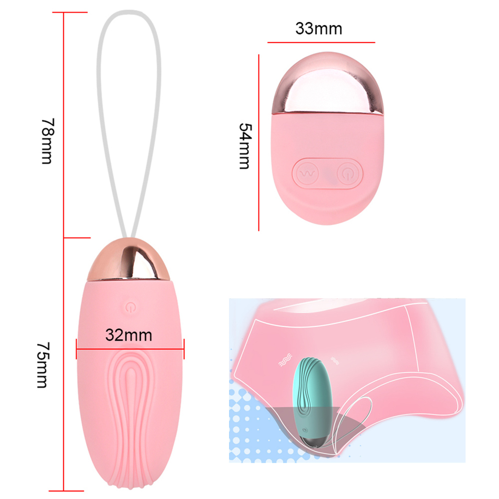 SHEMESIX - Women's Wireless Egg Vibrator Privacy Fun Sex Toy