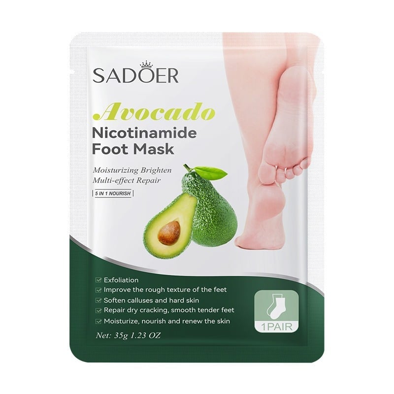 🔥Last Day Promotion 50% OFF💥Niacinamide Foot Mask Rejuvenating Flower and Fruit Essence