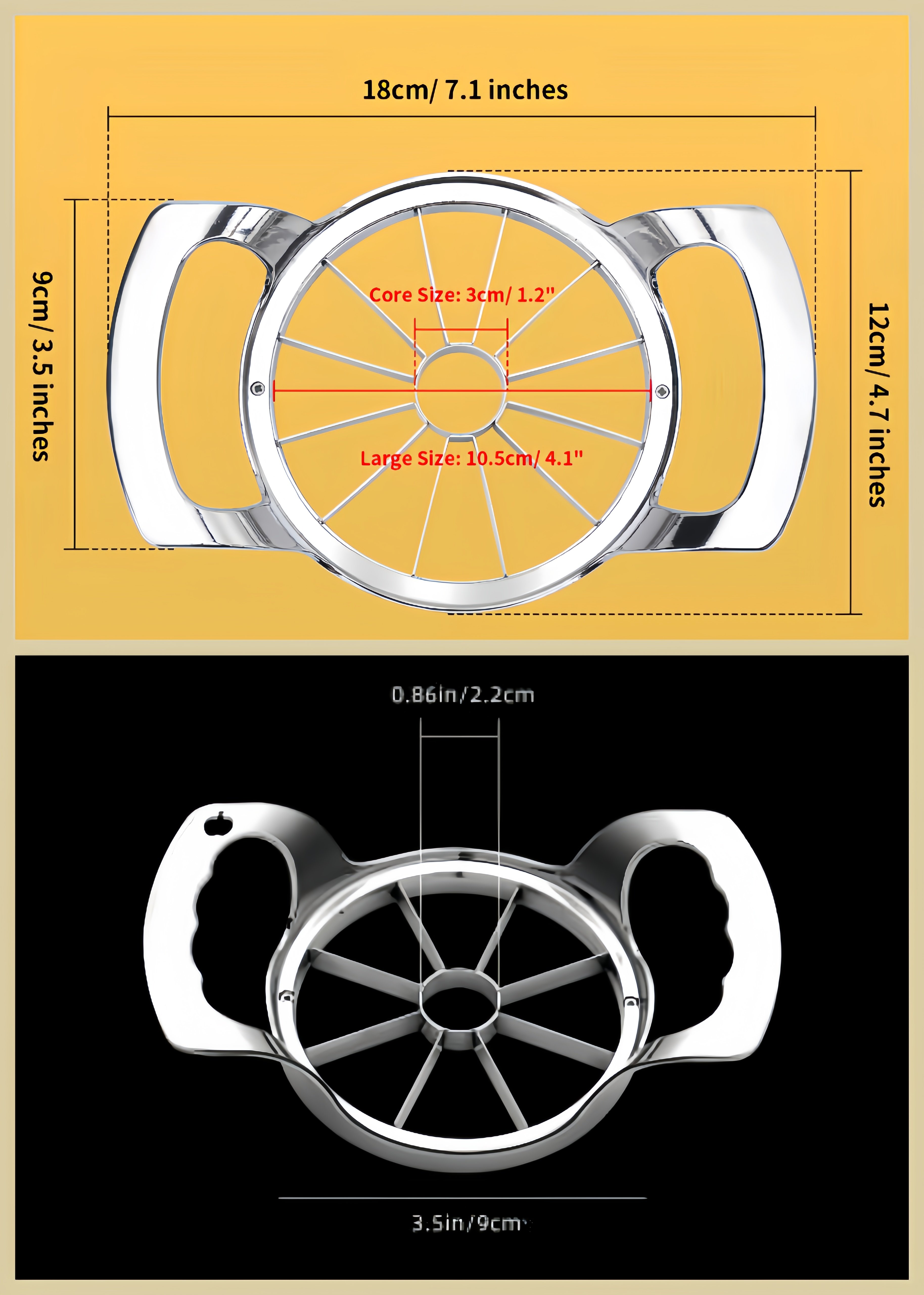 🔥Hot Sale 50% OFF🔥Apple Corer and Slicer