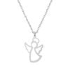 🔥Handmade 24K Gold Guardian Angel Charm Necklace - Ready to Ship