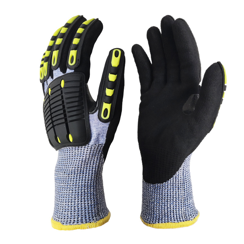 Indestructible Tactical Anti-Cutting Mechanical Gloves