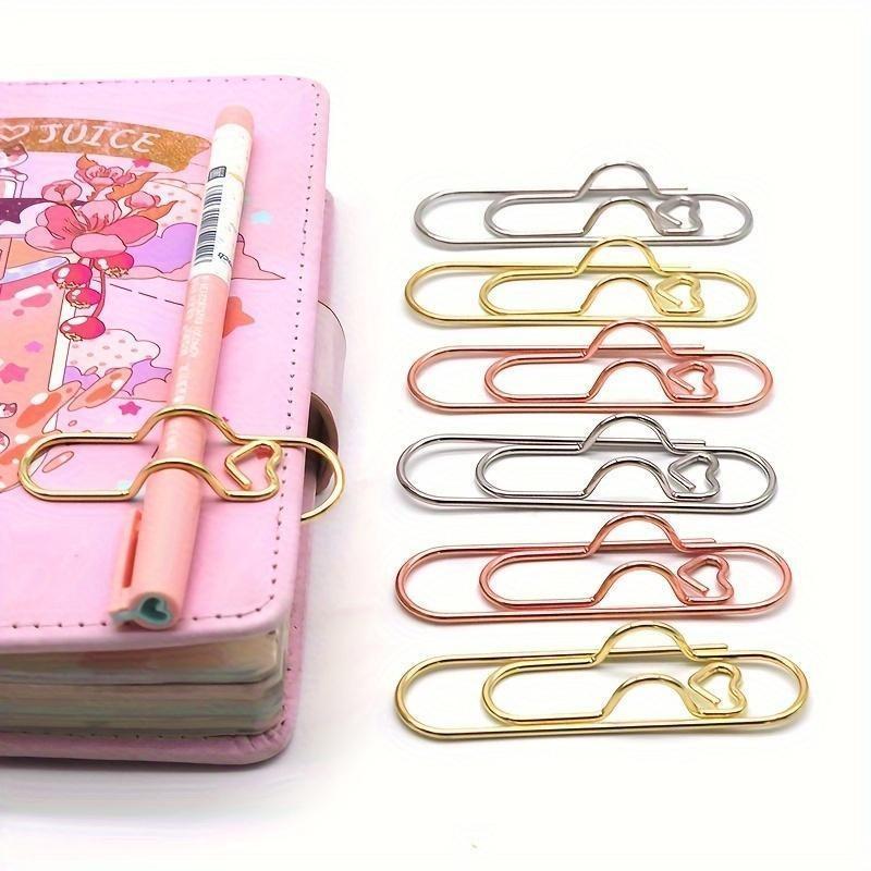 🎁TikTok Last Day Sale - 70% OFF🔥Heart Shaped Metal Pen Clip