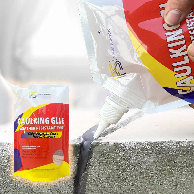 Last Day Promotion 70% OFF - 🔥Slab Concrete Crack Waterproof Repair Sealant