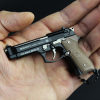 Beretta 92F Model Metal Keychain Gift Pendant