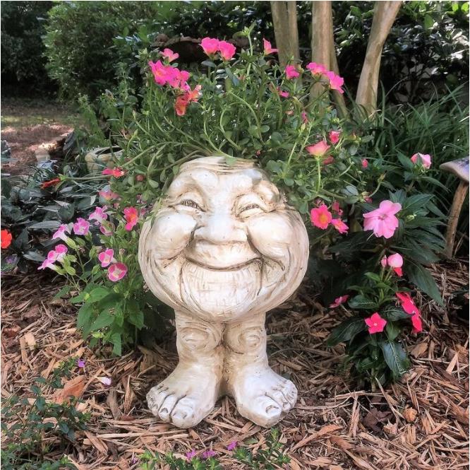 Last Day Promotion 48% OFF - Mugglys Face Statue Planter