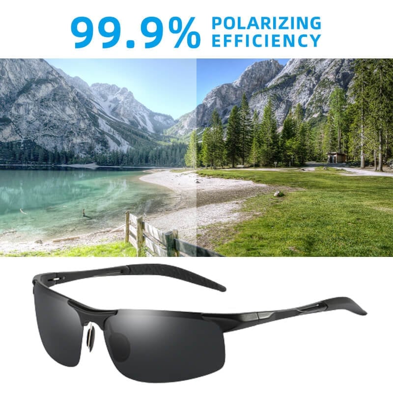 (🔥LAST DAY SALE-50% OFF🔥)2023 Coolest Men's Photochromic Sunglasses with Anti-glare Polarized Lens